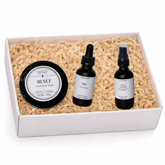 The Reset Ritual skincare bundle with 3 products